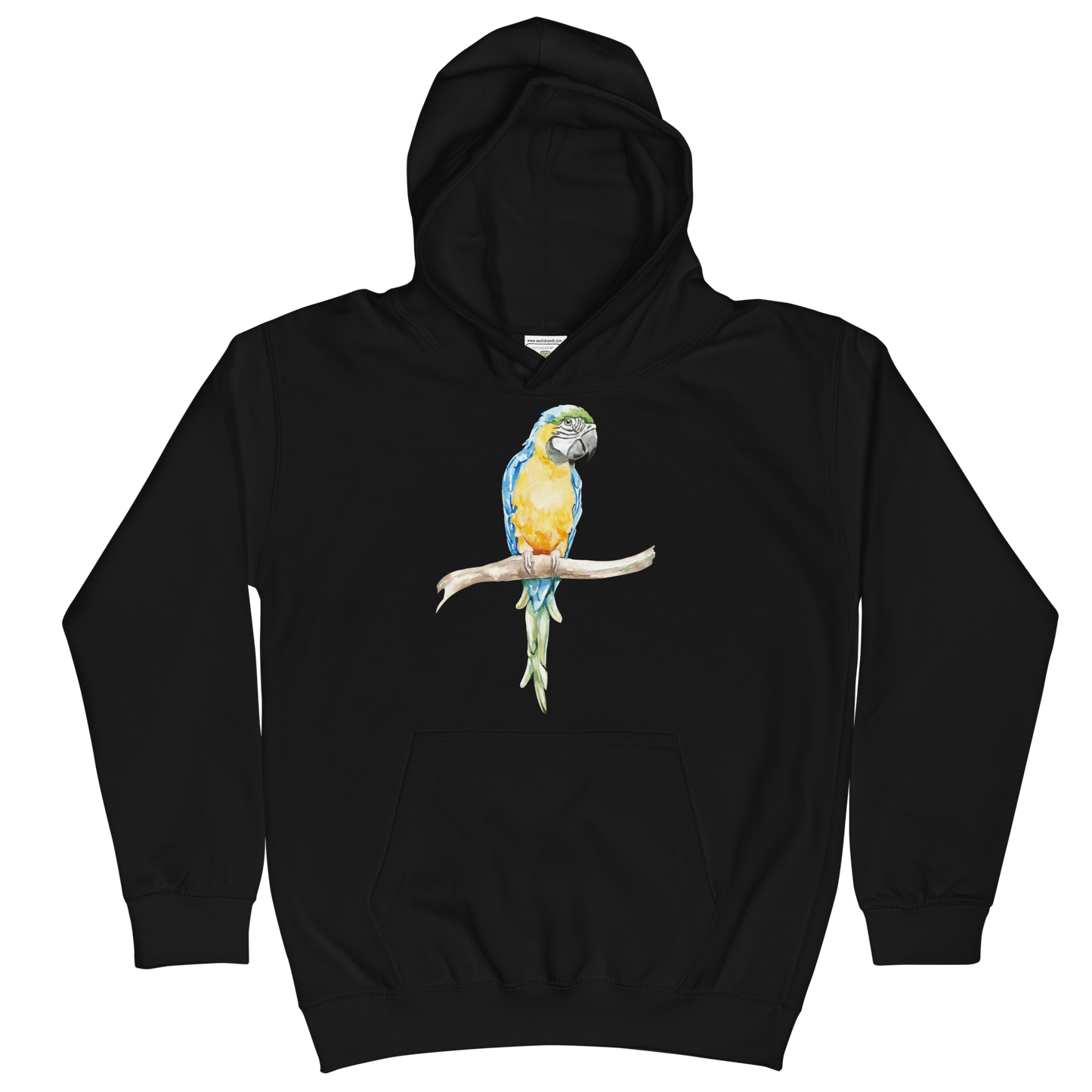 Zazu Water Colour Unisex Kids Hoodie
