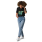 Tropical Drip Green Unisex Organic Cotton T-Shirt