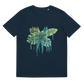 Tropical Drip Green Unisex Organic Cotton T-Shirt