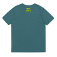 Tropical Drip Green Unisex Organic Cotton T-Shirt